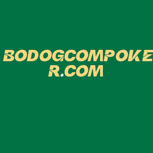 Logo da BODOGCOMPOKER